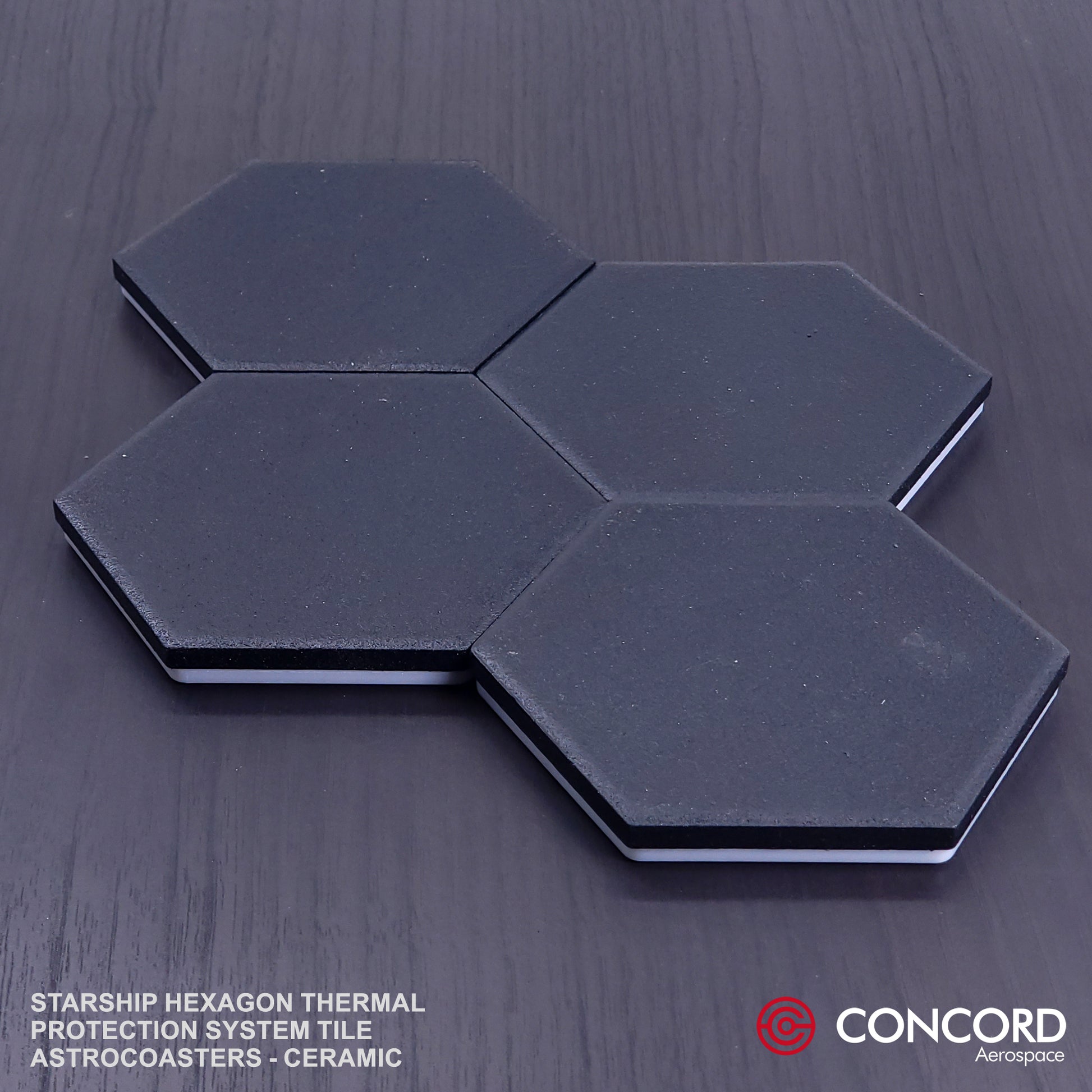 STARSHIP HEXAGON THERMAL PROTECTION SYSTEM TILE ASTROCOASTER - Concord Aerospace