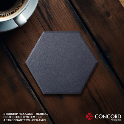 STARSHIP HEXAGON THERMAL PROTECTION SYSTEM TILE ASTROCOASTER - Concord Aerospace