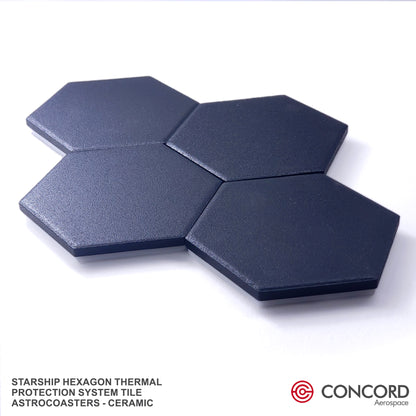 STARSHIP HEXAGON THERMAL PROTECTION SYSTEM TILE ASTROCOASTER - Concord Aerospace