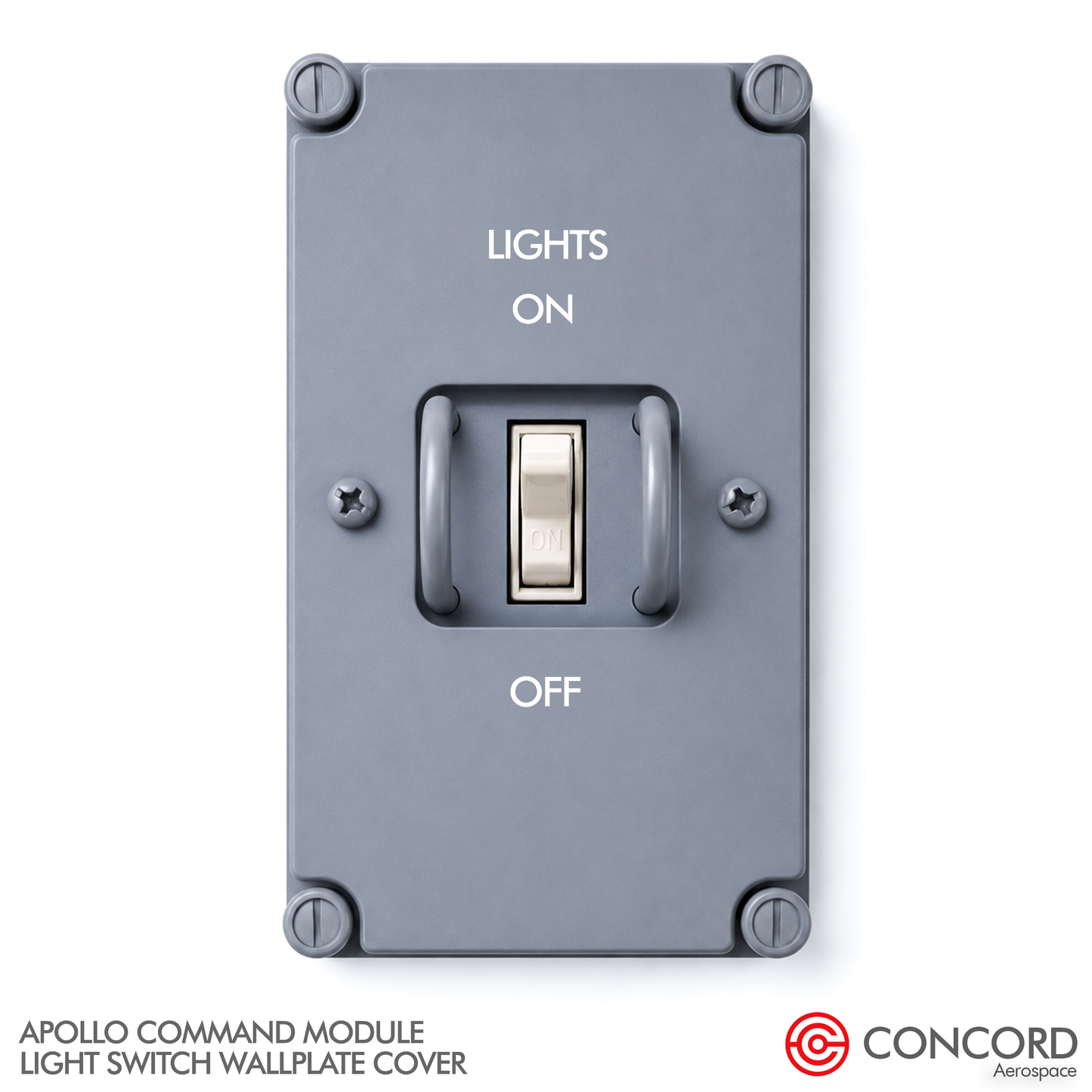 APOLLO LIGHT SWITCH PANEL WALLPLATE (COVER) - Concord Aerospace