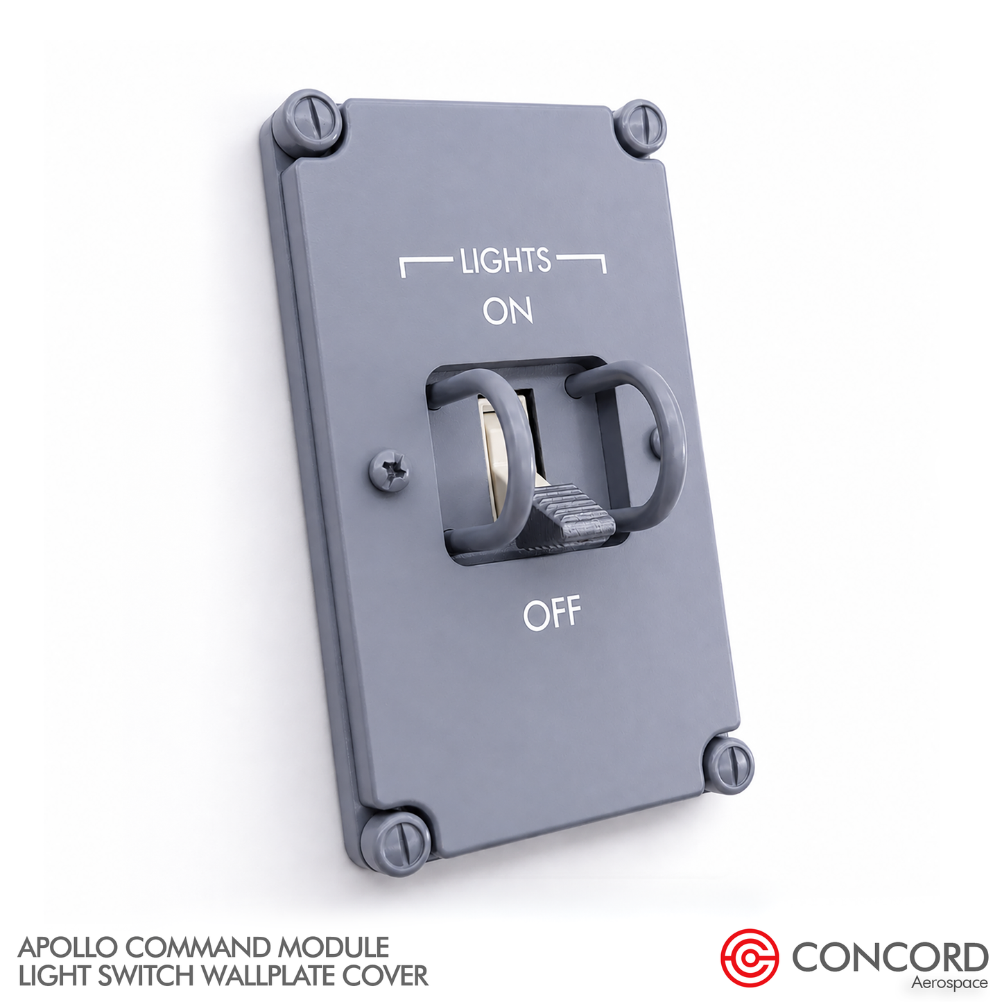 APOLLO LIGHT SWITCH PANEL WALLPLATE (COVER) - Concord Aerospace