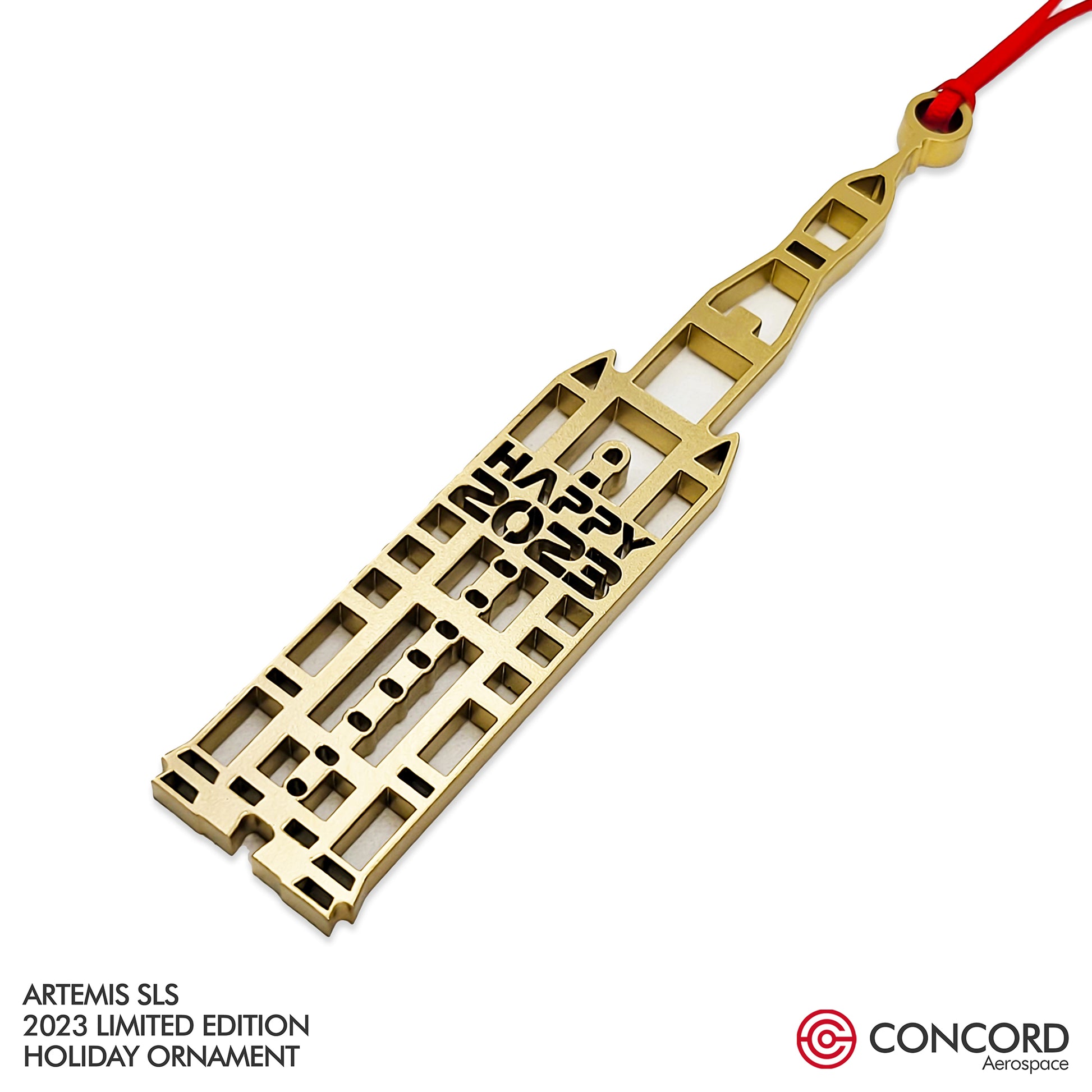 ARTEMIS SLS ROCKET 2023 LIMITED EDITION TREE ORNAMENT - Concord Aerospace Concord Aerospace Concord Aerospace Holiday Ornament