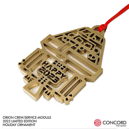 ORION CREW/SERVICE MODULE 2023 LIMITED EDITION TREE ORNAMENT - Concord Aerospace Concord Aerospace Concord Aerospace Holiday Ornament