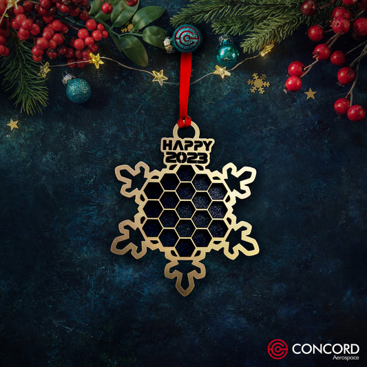 JAMES WEBB TELESCOPE 2023 LIMITED EDITION TREE ORNAMENT - Concord Aerospace Concord Aerospace Concord Aerospace Holiday Ornament