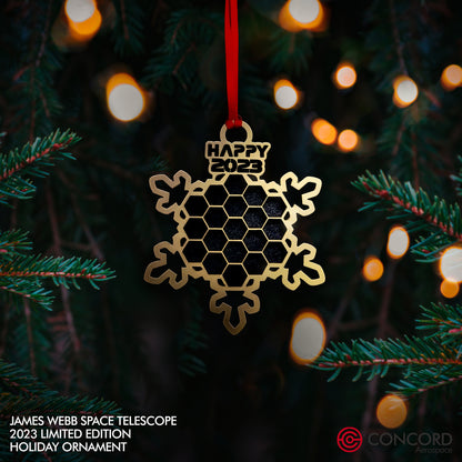JAMES WEBB TELESCOPE 2023 LIMITED EDITION TREE ORNAMENT - Concord Aerospace Concord Aerospace Concord Aerospace Holiday Ornament