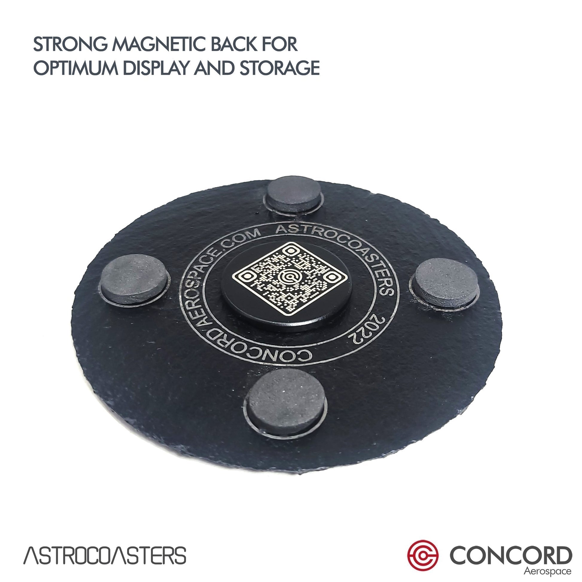 STS - 7 SPACE SHUTTLE - SLATE COASTER - Concord Aerospace Concord Aerospace Concord Aerospace Coasters
