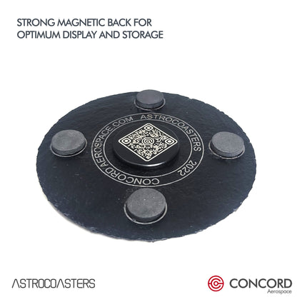 SPACE FORCE - SLATE COASTER - Concord Aerospace Concord Aerospace Concord Aerospace Coasters