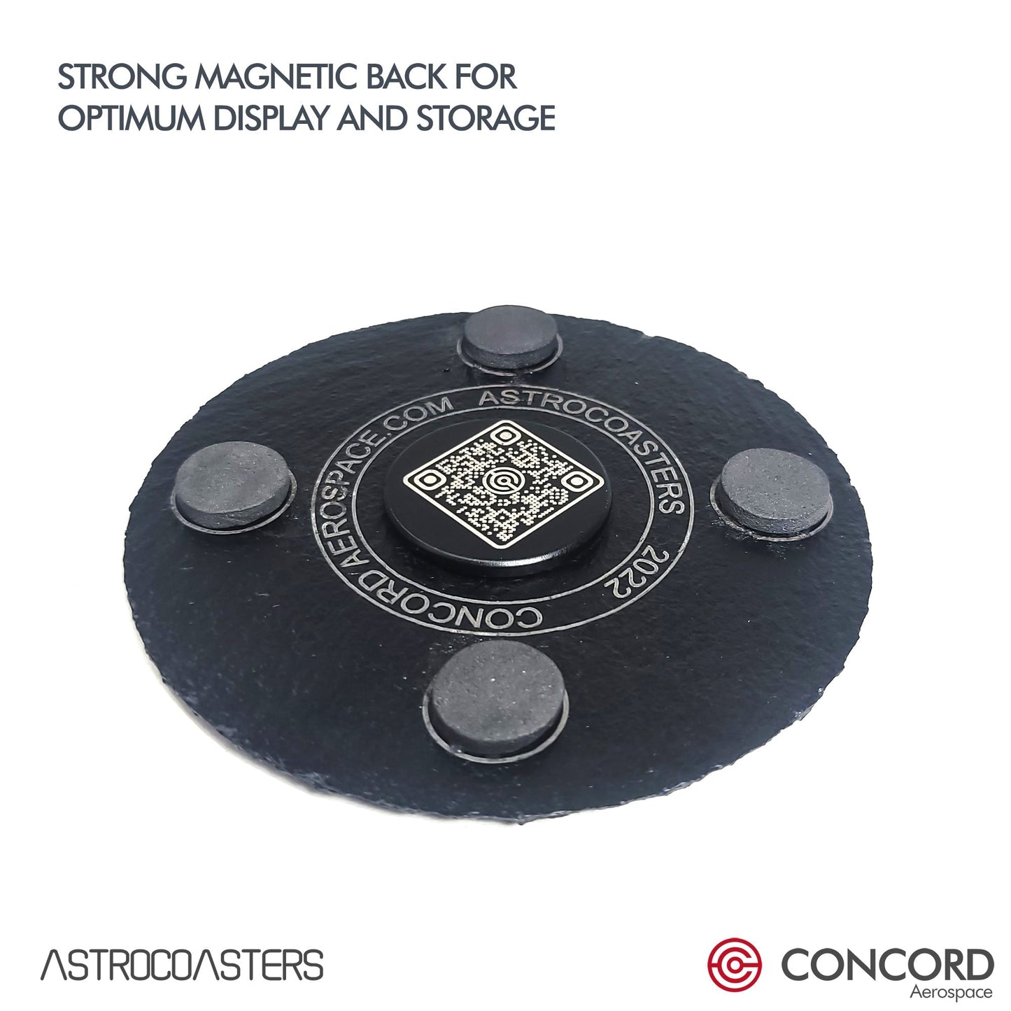 STS - 3 SPACE SHUTTLE - SLATE COASTER - Concord Aerospace Concord Aerospace Concord Aerospace Coasters