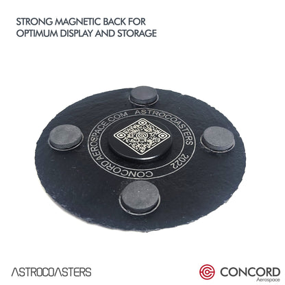 STS - 3 SPACE SHUTTLE - SLATE COASTER - Concord Aerospace Concord Aerospace Concord Aerospace Coasters