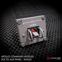APOLLO COMMAND MODULE SINGLE SWITCH PANEL - SCE to AUX – Concord Aerospace