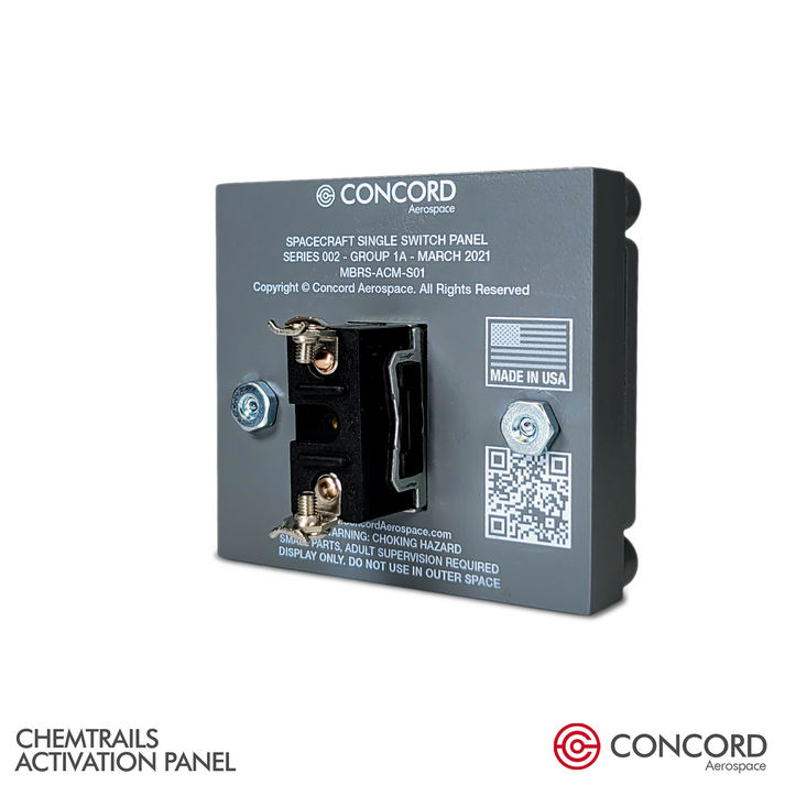CHEMTRAILS ACTIVATION PANEL V2.0 | Concord Aerospace
