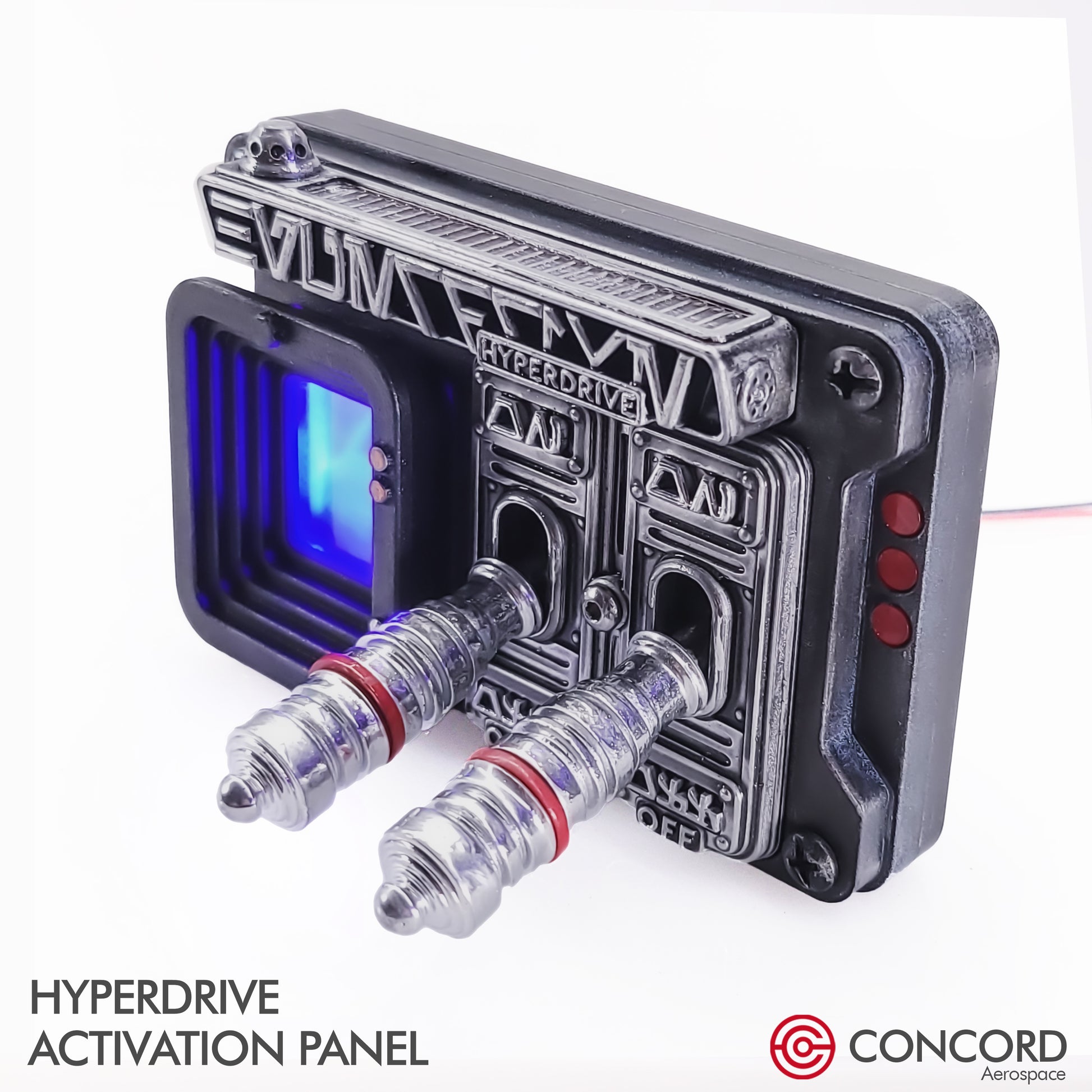 HYPERDRIVE ACTIVATION PANEL - Concord Aerospace Concord Aerospace Concord Aerospace SPACECRAFT PANEL