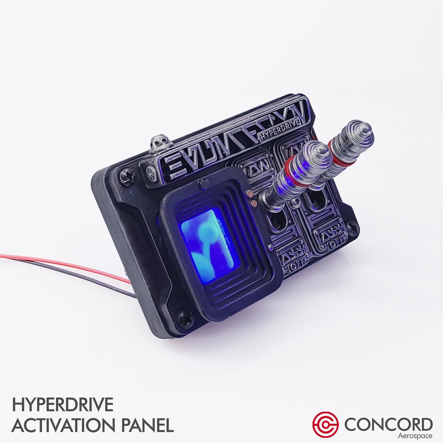 HYPERDRIVE ACTIVATION PANEL - Concord Aerospace Concord Aerospace Concord Aerospace SPACECRAFT PANEL