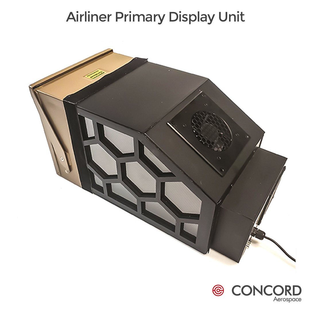 AIRLINER PRIMARY DISPLAY UNIT - Concord Aerospace Concord Aerospace Concord Aerospace DISPLAY UNIT