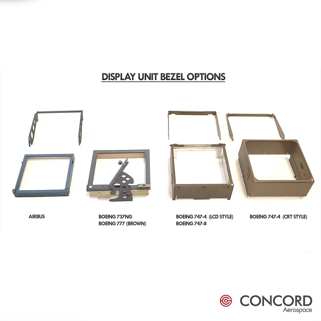 AIRLINER PRIMARY DISPLAY UNIT - Concord Aerospace Concord Aerospace Concord Aerospace DISPLAY UNIT