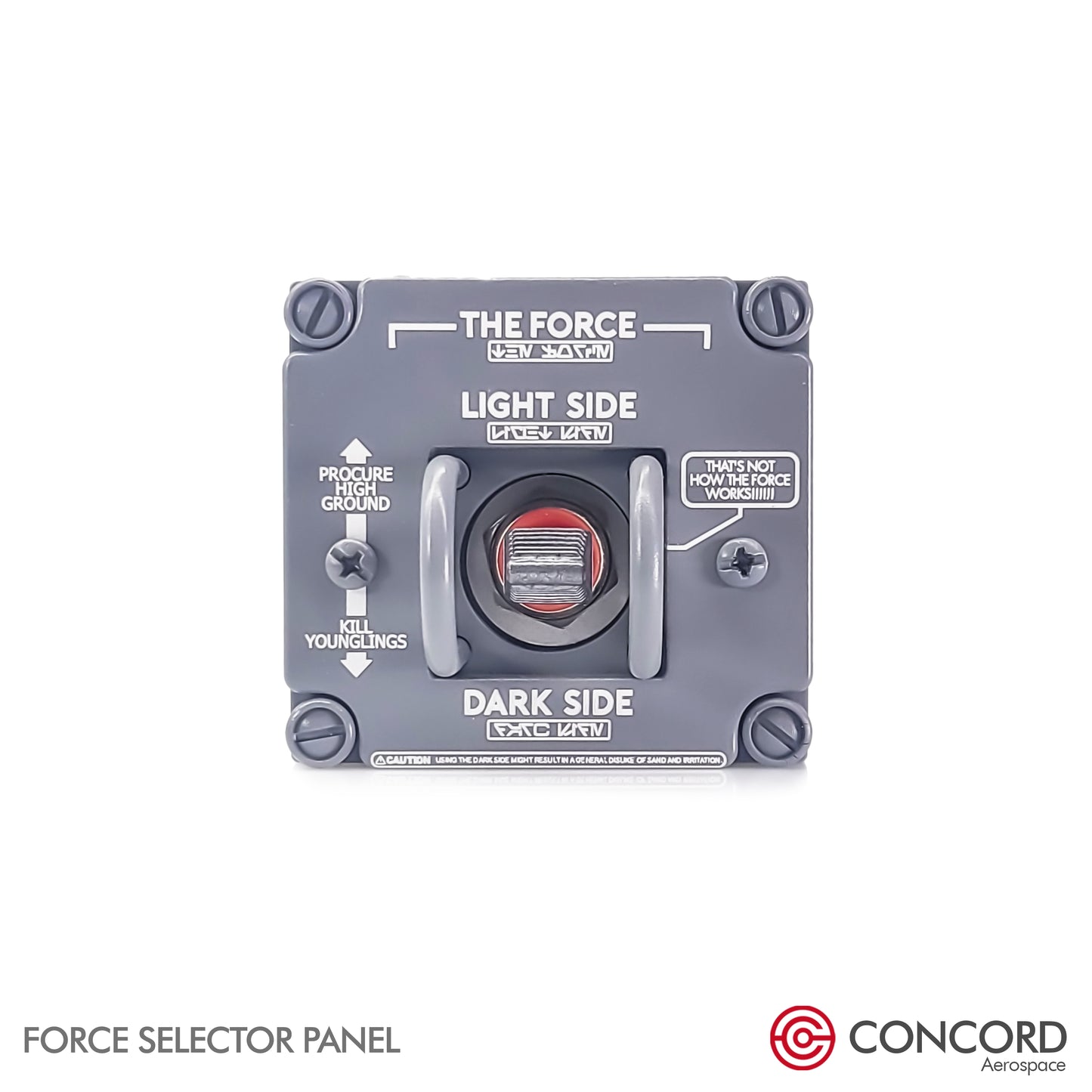 FORCE SELECTOR PANEL - Concord Aerospace Concord Aerospace Concord Aerospace SPACE SWITCH - SINGLE