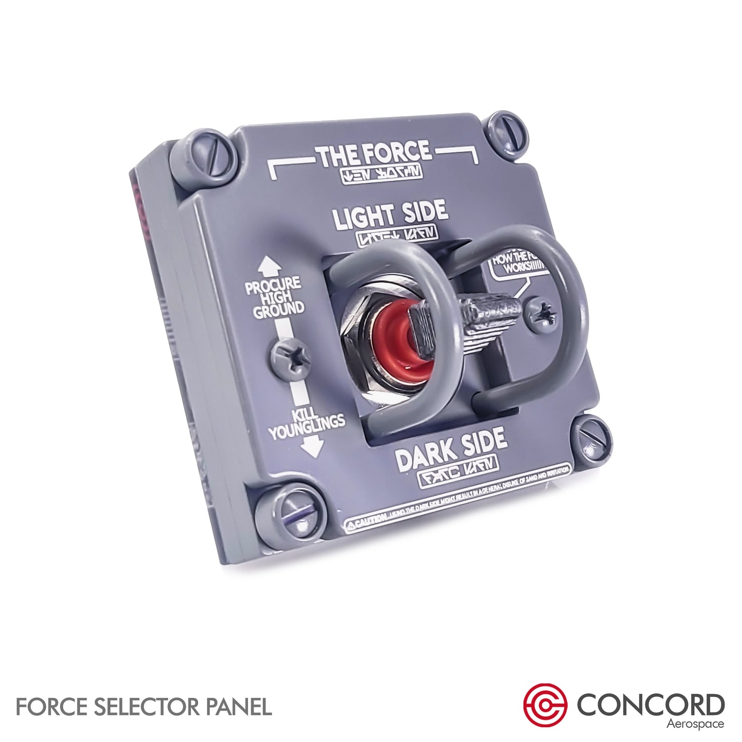 FORCE SELECTOR PANEL - Concord Aerospace Concord Aerospace Concord Aerospace SPACE SWITCH - SINGLE