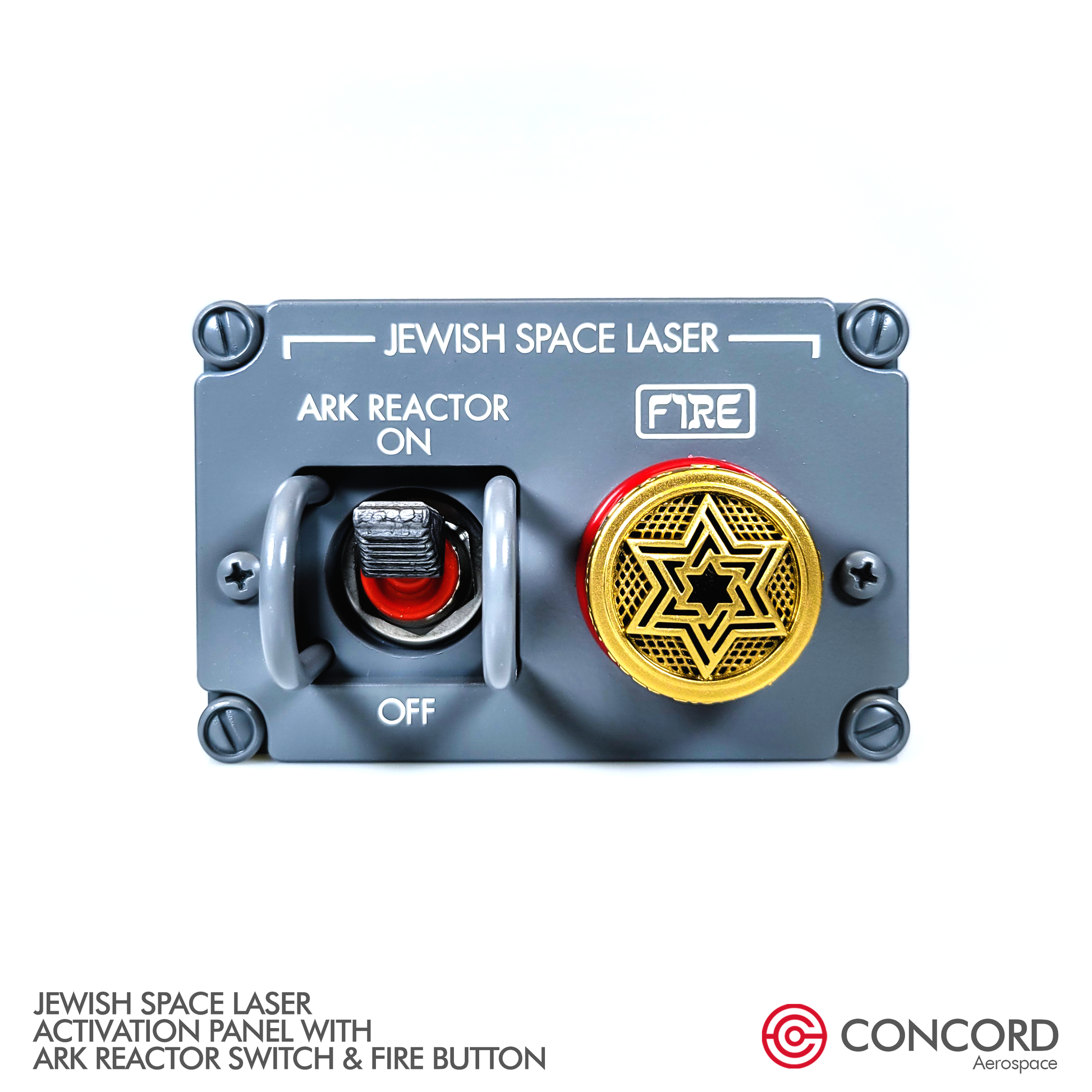 JEWISH SPACE LASER ACTIVATION PANELS - Concord Aerospace Concord Aerospace Concord Aerospace SPACE SWITCH - SINGLE