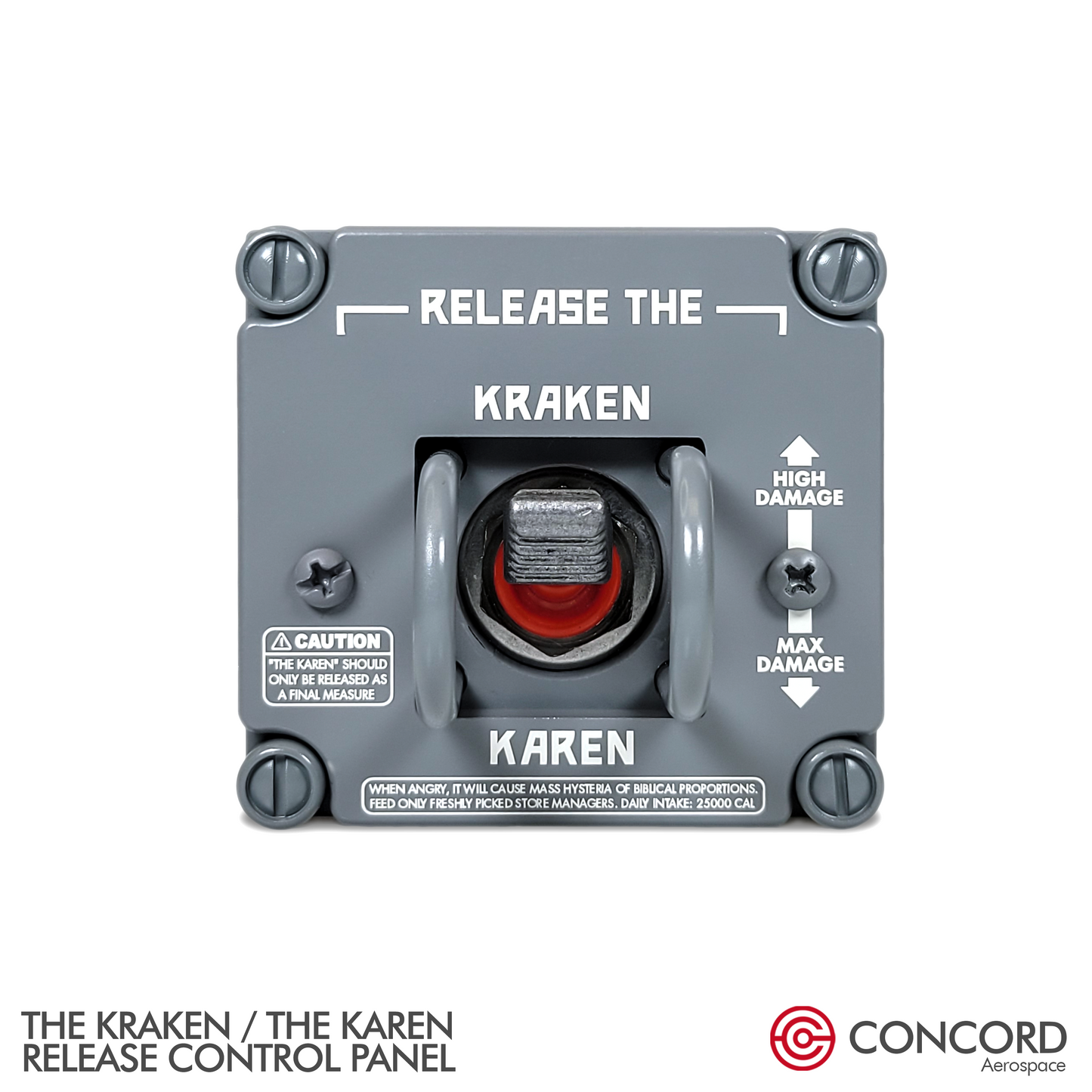 RELEASE THE KRAKEN / KAREN SWITCH PANEL - Concord Aerospace Concord Aerospace Concord Aerospace SPACE SWITCH - SPECIALS