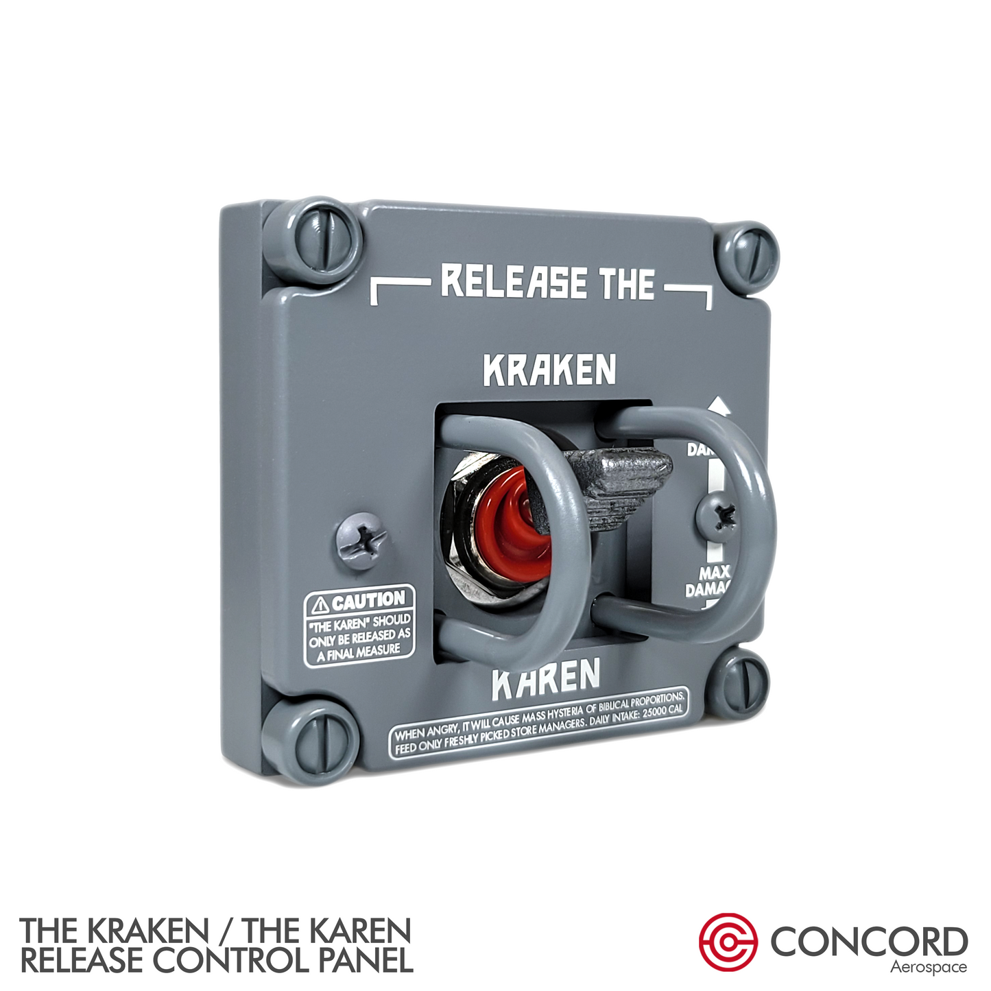 RELEASE THE KRAKEN / KAREN SWITCH PANEL - Concord Aerospace Concord Aerospace Concord Aerospace SPACE SWITCH - SPECIALS