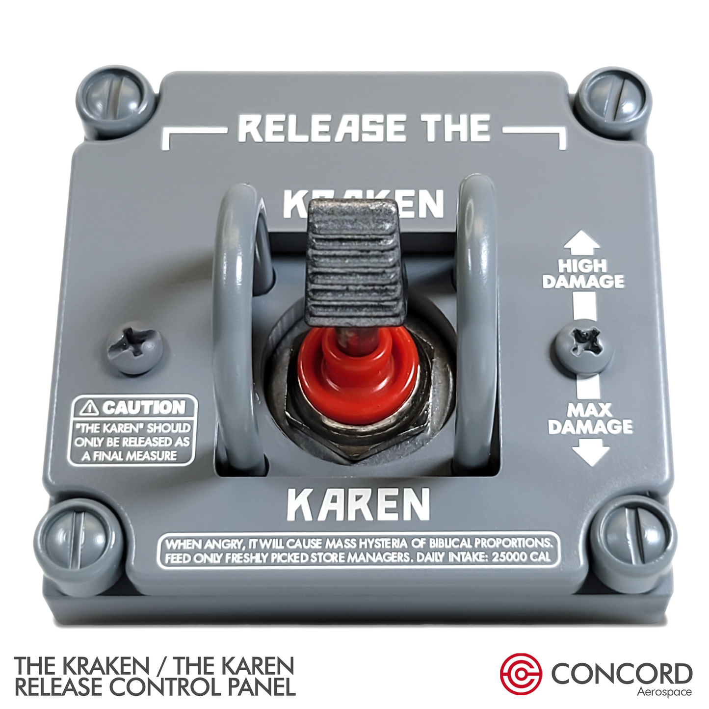 RELEASE THE KRAKEN / KAREN SWITCH PANEL - Concord Aerospace Concord Aerospace Concord Aerospace SPACE SWITCH - SPECIALS