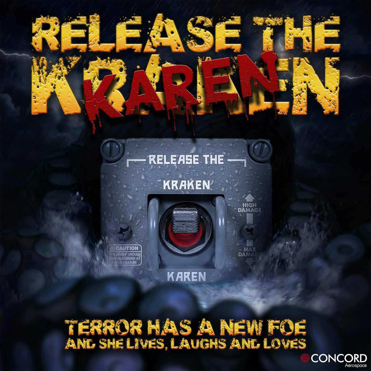 RELEASE THE KRAKEN / KAREN SWITCH PANEL - Concord Aerospace Concord Aerospace Concord Aerospace SPACE SWITCH - SPECIALS