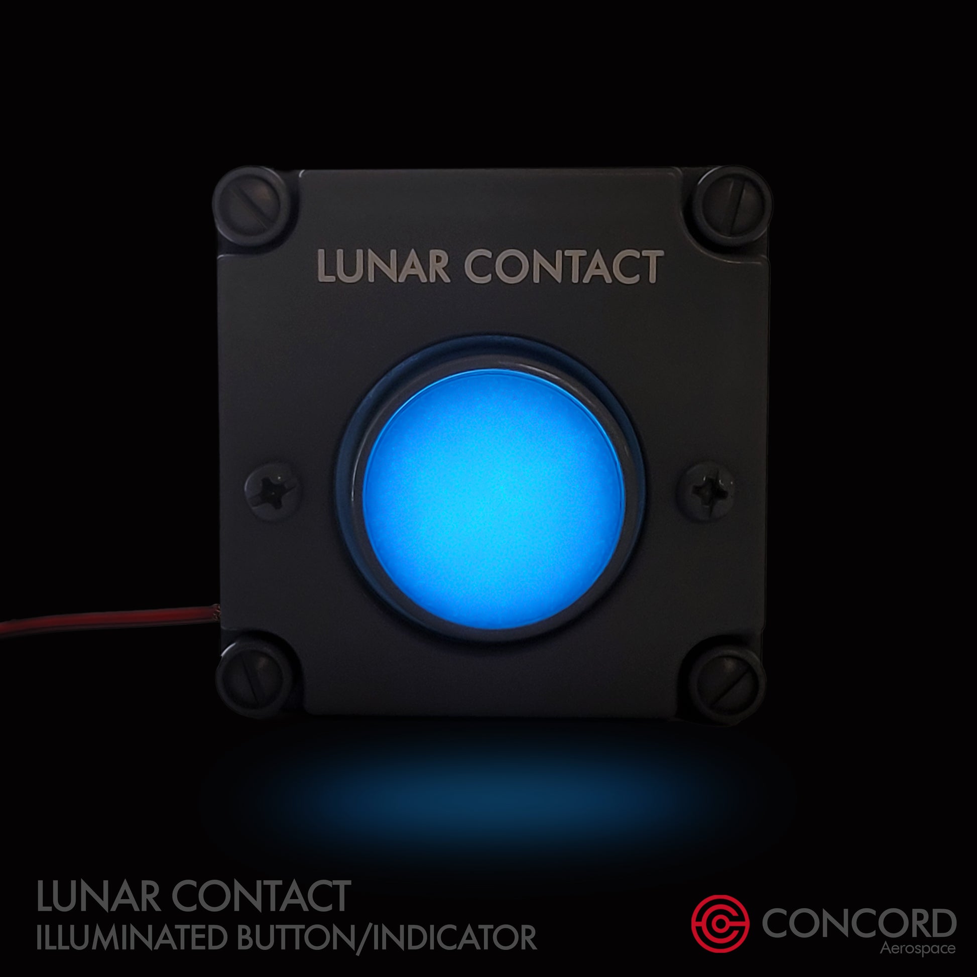 LUNAR CONTACT INDICATOR PANEL - LM - Concord Aerospace Concord Aerospace Concord Aerospace SPACE SWITCH - SINGLE
